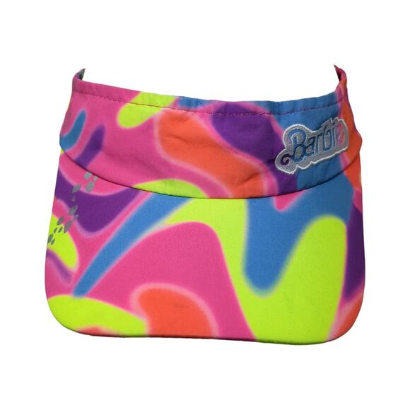 Unbranded Other - Barbie Sun Visor Cap Multicolor One Size Adjustable Embroidered Skating Outfit